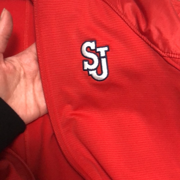 NWOT St. John’s Lacrosse Under Armour Cold Gear Jacket - Picture 10 of 11